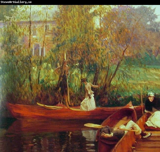 John Singer Sargent A Boating Party